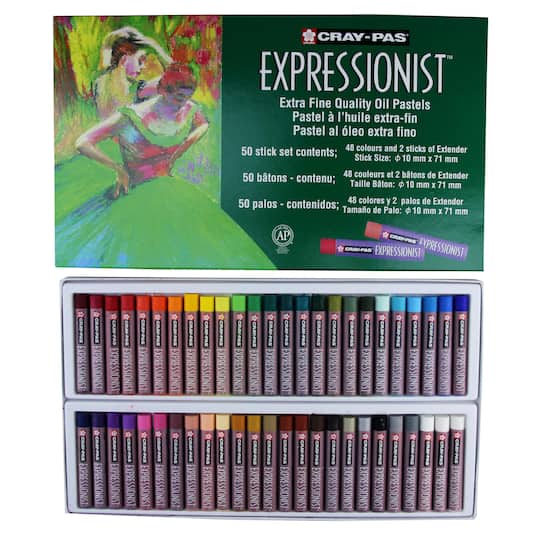 Cray-Pas&#xAE; Expressionist&#x2122; 50 Color Oil Pastel Set